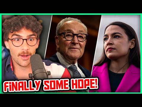 Thumbnail for Democrats are FINALLY Fighting Back! | Hasanabi Reacts to Government Shutdown Fallout