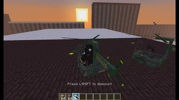 Minecraft Mod Showcase - THX Helicopter Mod
