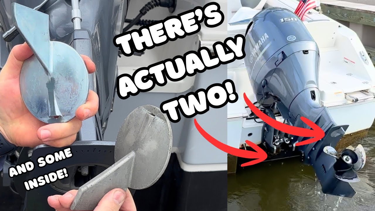 Убийца подвесных моторов Yamaha, скрытый на виду у всех!! - Цинковые аноды