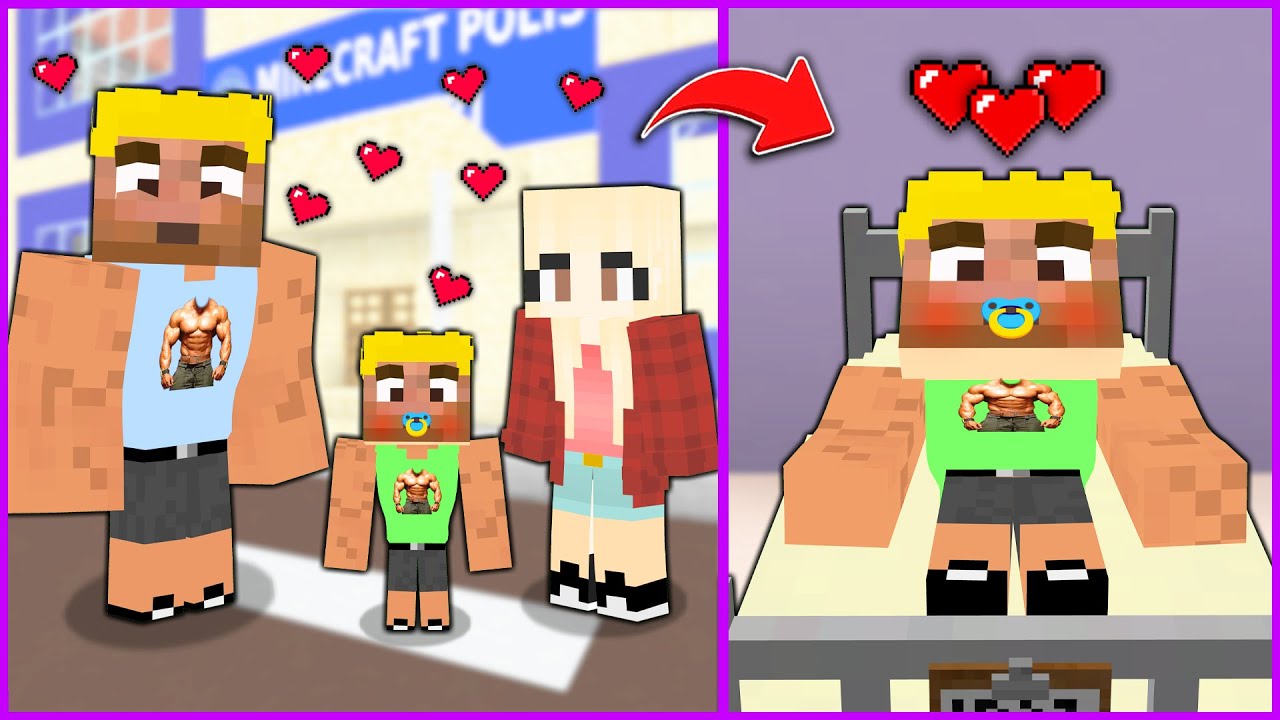 KASLI EFEKAN'IN KASLI BEBEĞİ OLDU! 😍 - Minecraft ZENGİN FAKİR HAYATI