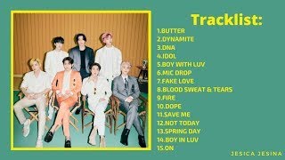 BTS 15 Best Songs [Playlist for Motivation and Cheer Up] [Lyrics]