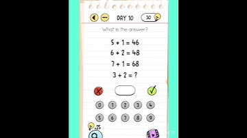 Brain Test Daily levels : Day 10