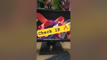 Check IP  🔥|  Day-0455 | Windows Tips window #techreels #reel #short #windows11tips #windows11