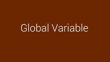 Global Variable in Ruby
