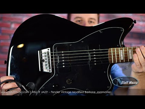 WILL IT JAZZ? - Fender Squier Vintage Modified Baritone Jazzmaster