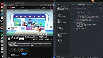 Tutorial 9: ROS Rolling Ubuntu 24 (Closed Loop System with a Publisher and a Subscriber)