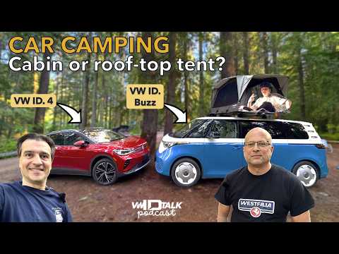 How to Camp in a VW ID.4 & ID. Buzz (Setup, Space & Comfort)