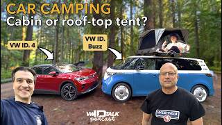 How to Camp in a VW ID.4 &amp; ID. Buzz (Setup, Space &amp; Comfort)