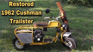 RESTORED 1962 Cushman Trailster MiniBike