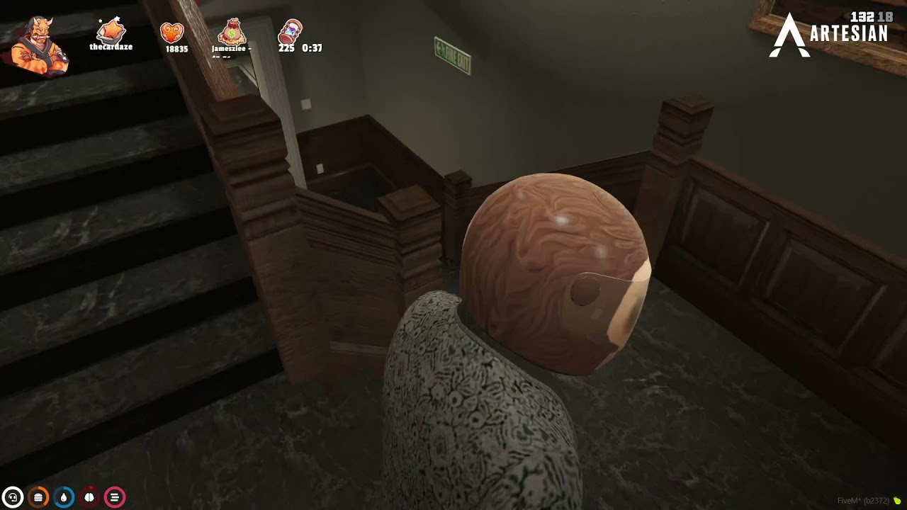 CB hits the vault and wipes the cops