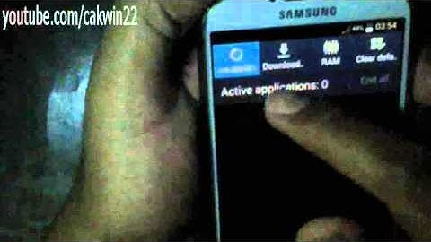 Samsung Galaxy S4: How to Close Applications Running in The Background