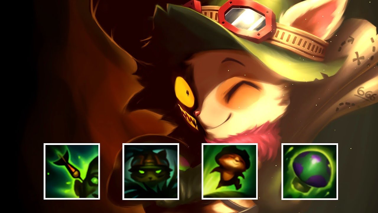 ALL TEEMO KILLS & TEAM FIGHTS IN 10 MINUTES