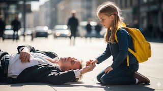 картинка: Миллиардер умирал на улице, но то, что сделала 5-летняя девочка, изменило всё.