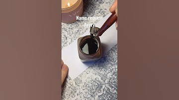 Name requested Avery #calligraphy #lettering #calligraphywriting