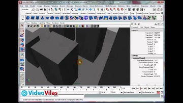 Maya Basics Tutorials - 41 - Camera Animation (Telugu)