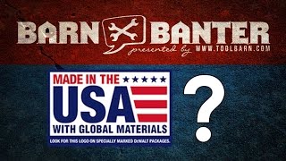 What is DeWalt's Made in the USA Tools stuff all about? | Made in America
