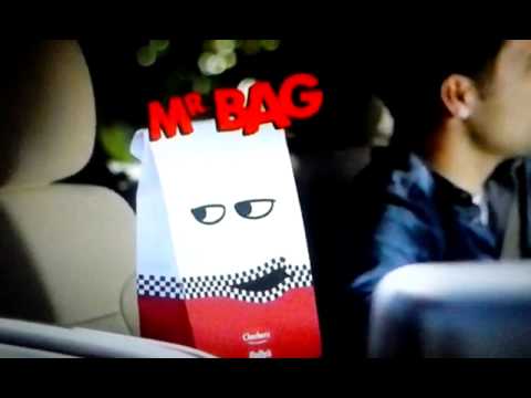 Checkers and Rally's Mr. Bag Says Anything - YouTube