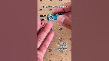 Conoce nuestro sensor de flama! 🔥#arduino #programming #alarm #proyectos #fire  #fyp #fotosensores