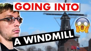 Inside a Dutch Windmill!? -De Adriaan Windmill- | 🇳🇱Haarlem, Netherlands