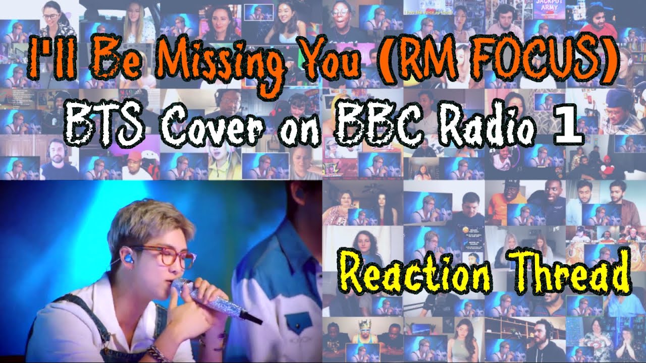 I'll Be Missing You (Cover) by BTS - RM Rap Verse | Reaction Thread