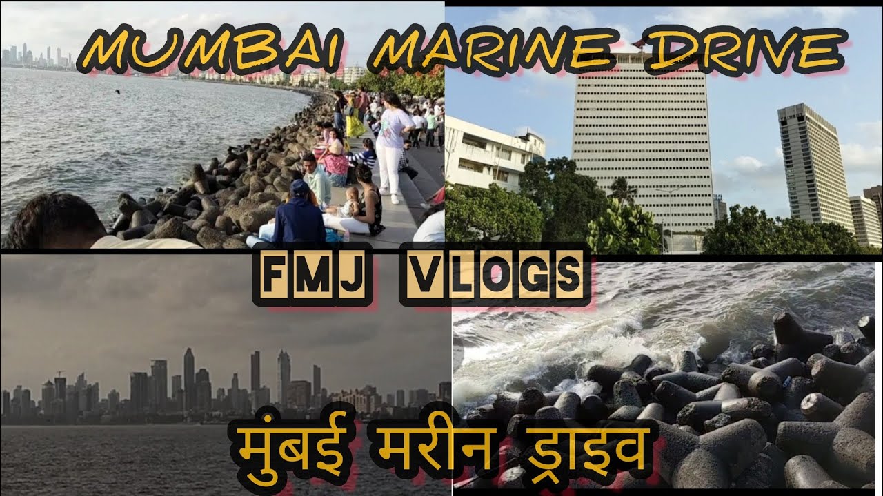 Marine Drive Mumbai 2023🥳 Marine Drive Sunday Morning Sunday Street YouTube