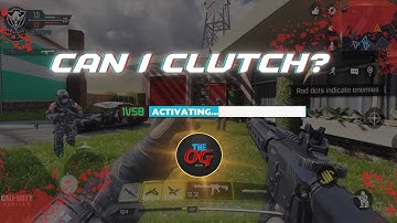 COD:MOBILE  KILL CLUTCH | GAMEPLAY | THE OG PLAYS | 1VS8 KILL CLUTCH | FREE FOR ALL |