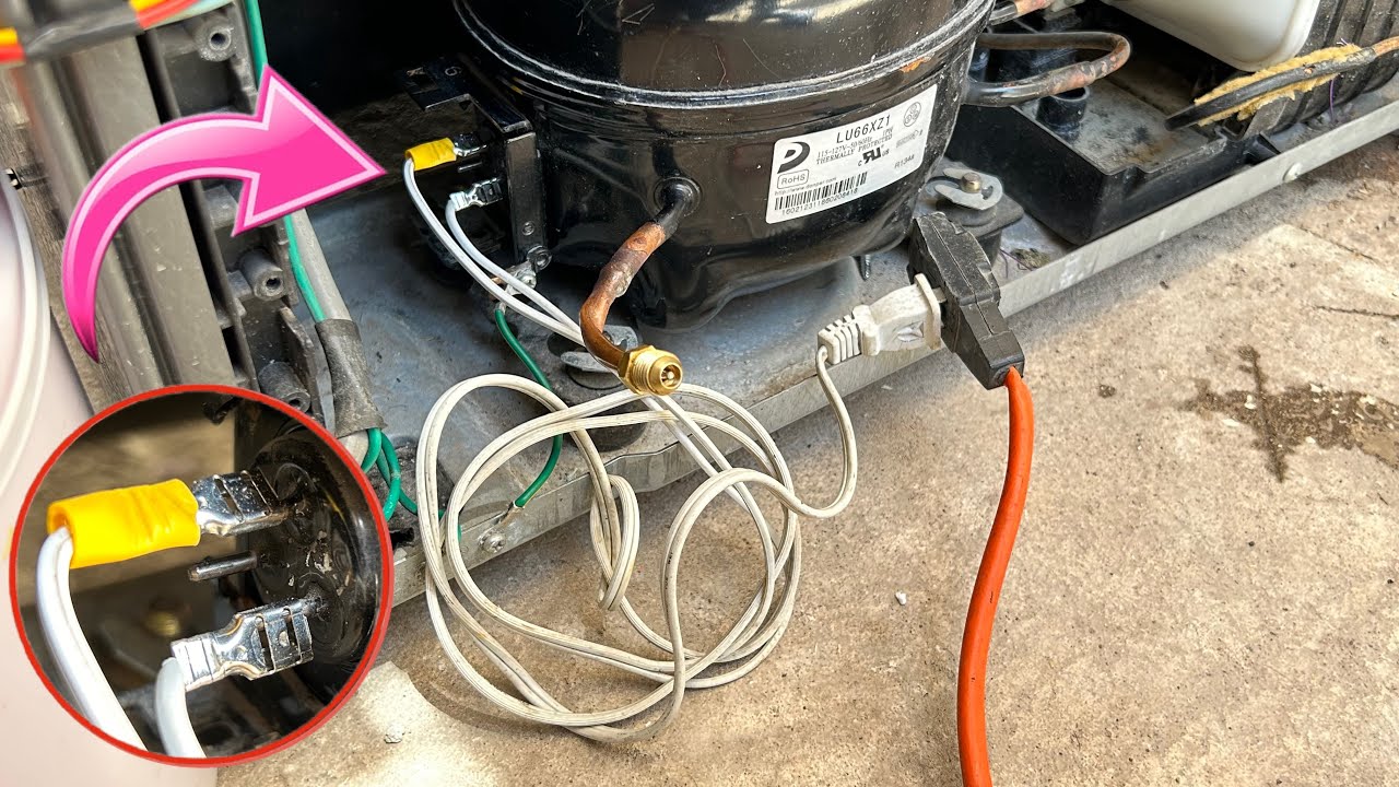 ⁣Cómo arranca manualmente compresor de Refrigerador