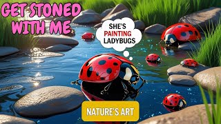 Rock Painting 101 Ladybug #rockpainting #rockpaintingideas #mother