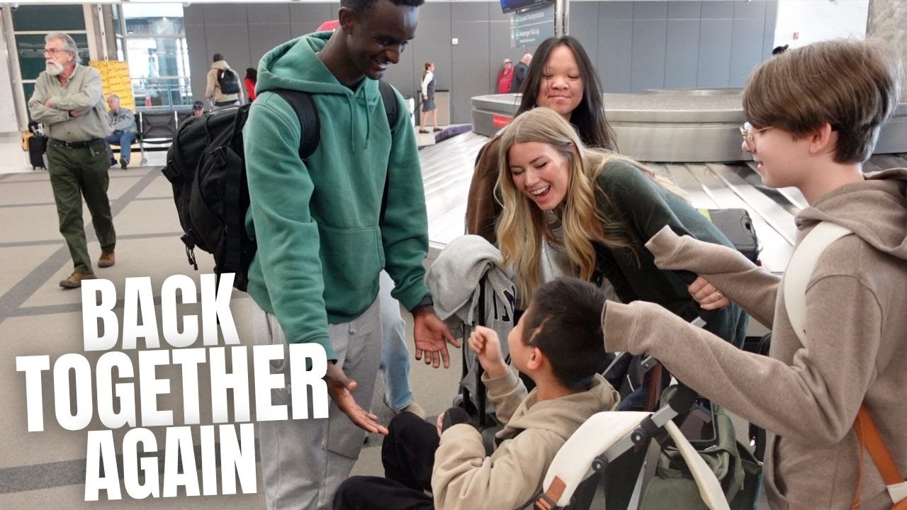 Воссоединение с нашим сыном! ❤️ День рождения Риз и Итана!