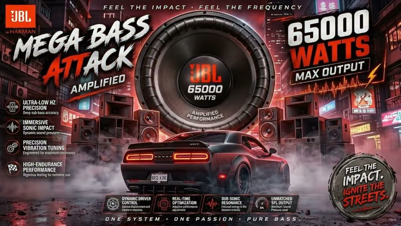 JBL BASS SHAKER 2026 🔊 MONSTER LOW FREQUENCY ⚠️ HARD BASS TEST