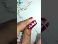 Simple nail art 🤍💫