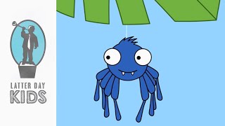 The Little Blue Spider | Animated Scriptures Lesson for Kids