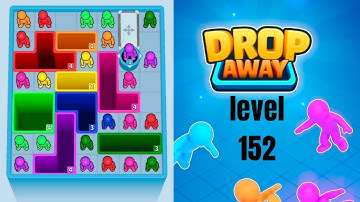 Drop Away level 152 Walkthrough Solution 
