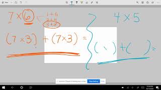 3rd Grade Distributive Property of Multiplication