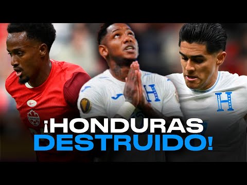¡Canadá DESTRUYE A HONDURAS EN SU DEBUT EN COPA ORO! #copaoro2025