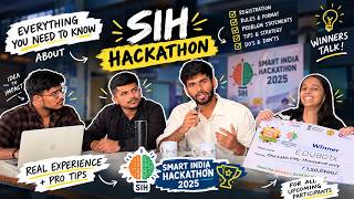 How to WIN Smart India Hackathon (SIH) | Complete Guide by SIH Winners 🚀