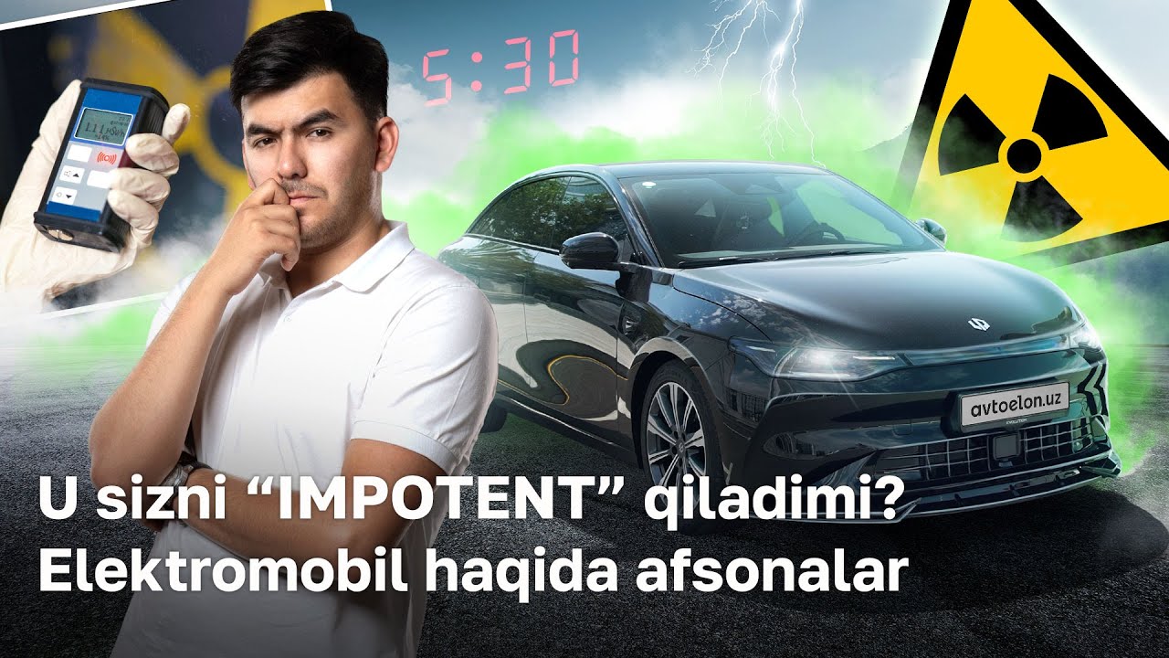 Elektromobillar sog'liq uchun zararmi? Nega yonib ketmoqda? - AFSONA yoki HAQIQAT?! / Avtoelon.uz