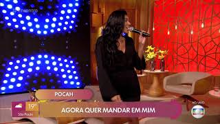 Pocah Canta 'Não Sou Obrigada' no Encontro Com Fátima Bernardes