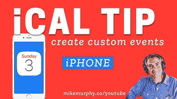 iPhone Calendar: Create Custom Recurring Events