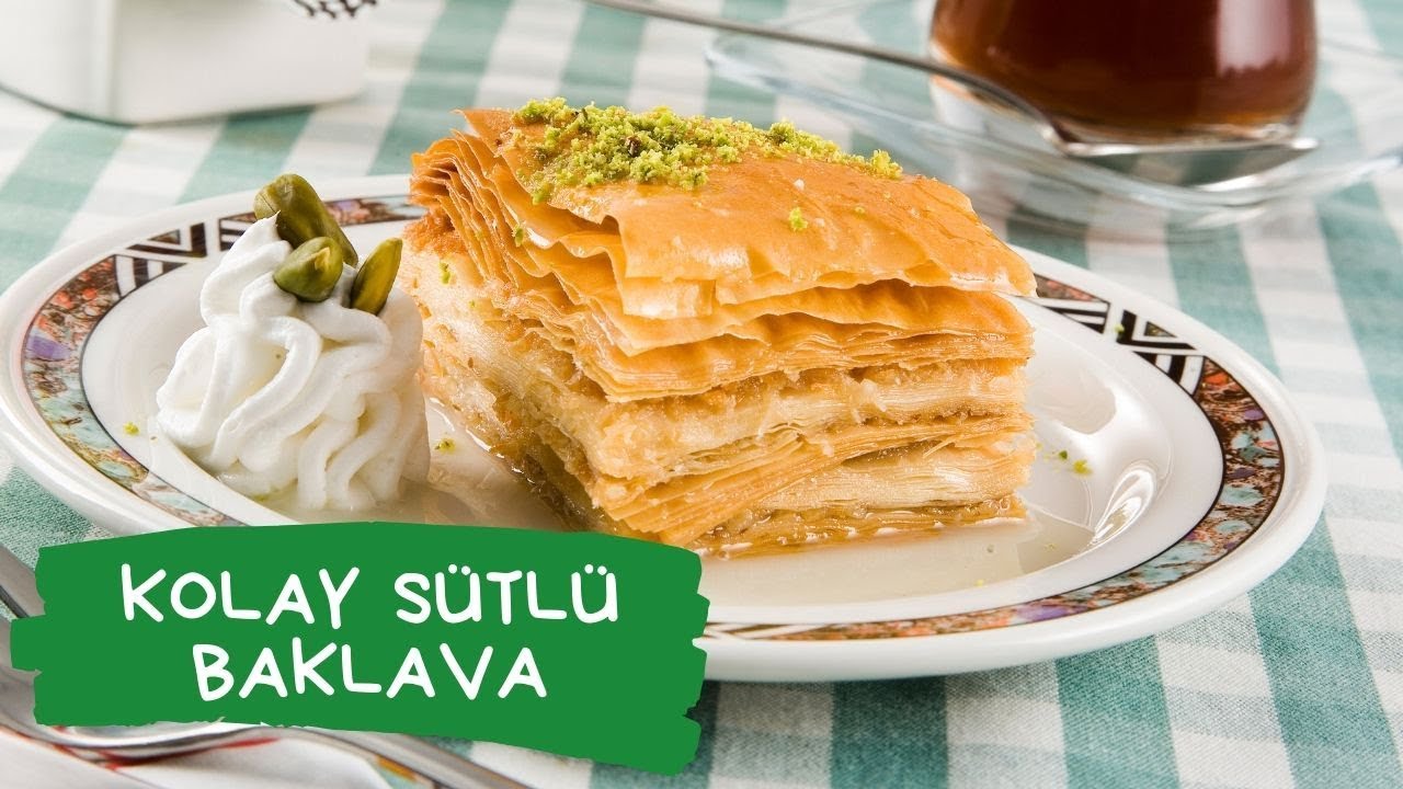Kolay Sütlü Baklava Tarifi | Yemek Ekranı