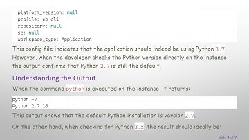 Resolving the Elastic Beanstalk Python Version Issue: Deploying with 3.7 Instead of 2.7