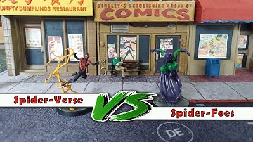 Spider-Verse v Spider-Foes ***New Characters*** Marvel Crisis Protocol Battle Report ep 86