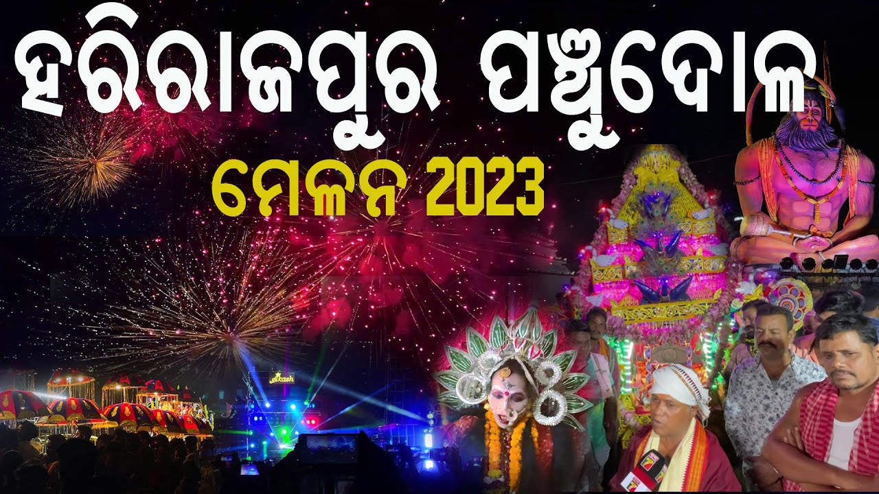 ହରିରାଜପୁର ପଞ୍ଚୁ ଦୋଳ ମେଳନ  || Harirajpur Panchu Dola Melana 2023  #odiavlog #debeshouttour #jatani