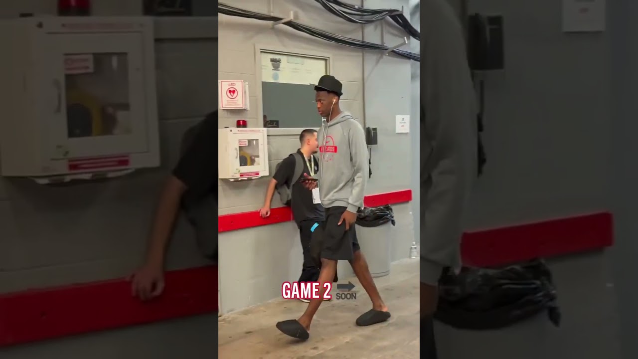 AJ has arrived for Game 2  #washingtonwizards #nba #ajdybantsa