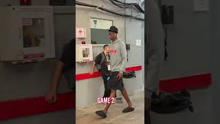 AJ has arrived for Game 2  #washingtonwizards #nba #ajdybantsa