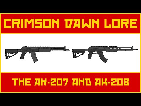 Crimson Dawn Lore - The AK-207 and AK-208