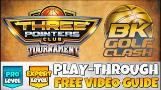 PRO & EXPERT PLAY-THROUGH | Three Pointers Club Tournament | Golf Clash Guide screenshot 4
