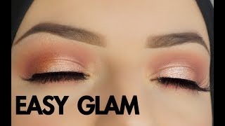 Easy Go To Daytime Glam Eye Makeup Tutorial