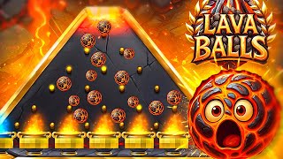 THIS NEW LAVA BALLS SLOT HAS A PLINKO BONUS… AND IT HAS POTENTIAL!! (Bonus Buys) screenshot 2