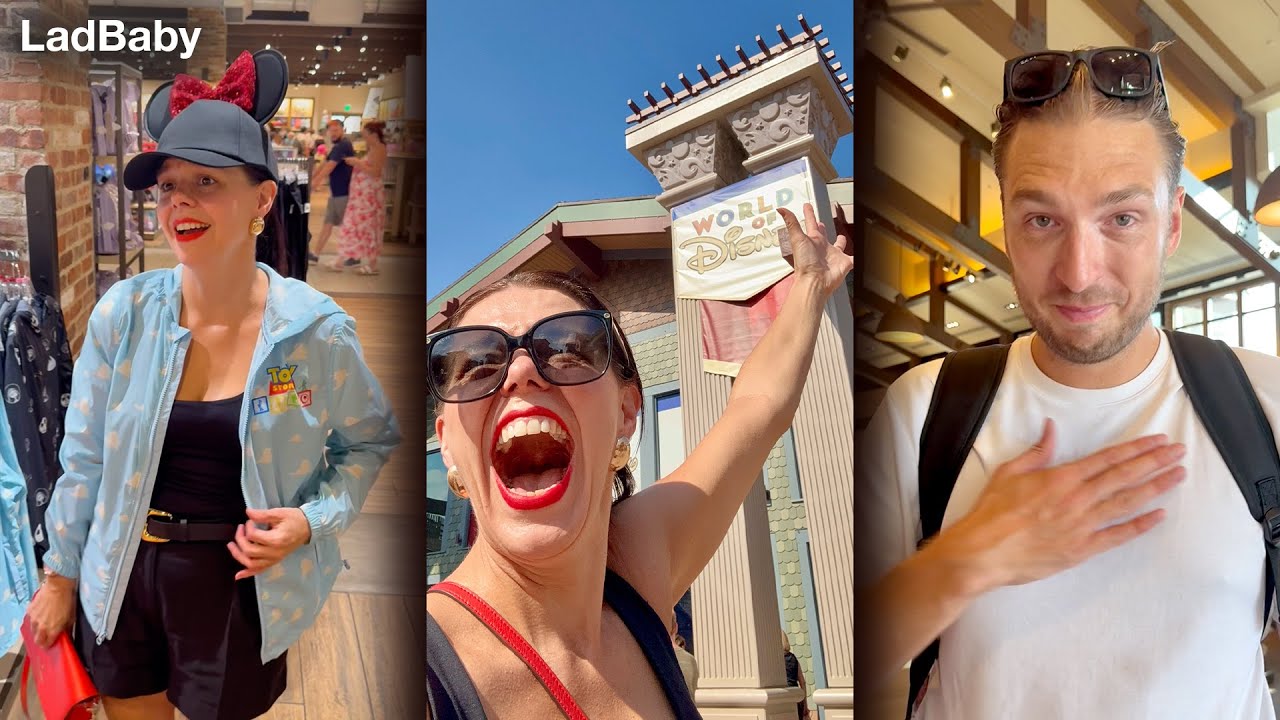 When Mum finds the World's Biggest Disney Shop 😅🏰